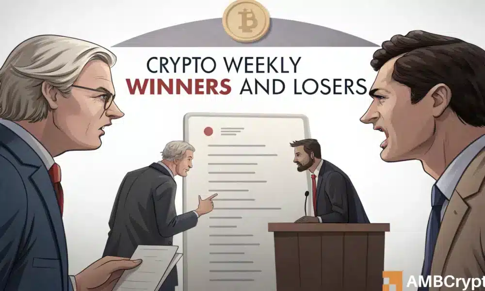 The Winners and Losers of the Cryptocurrency Market This Week: PUMP, ZEC, PI, CRO