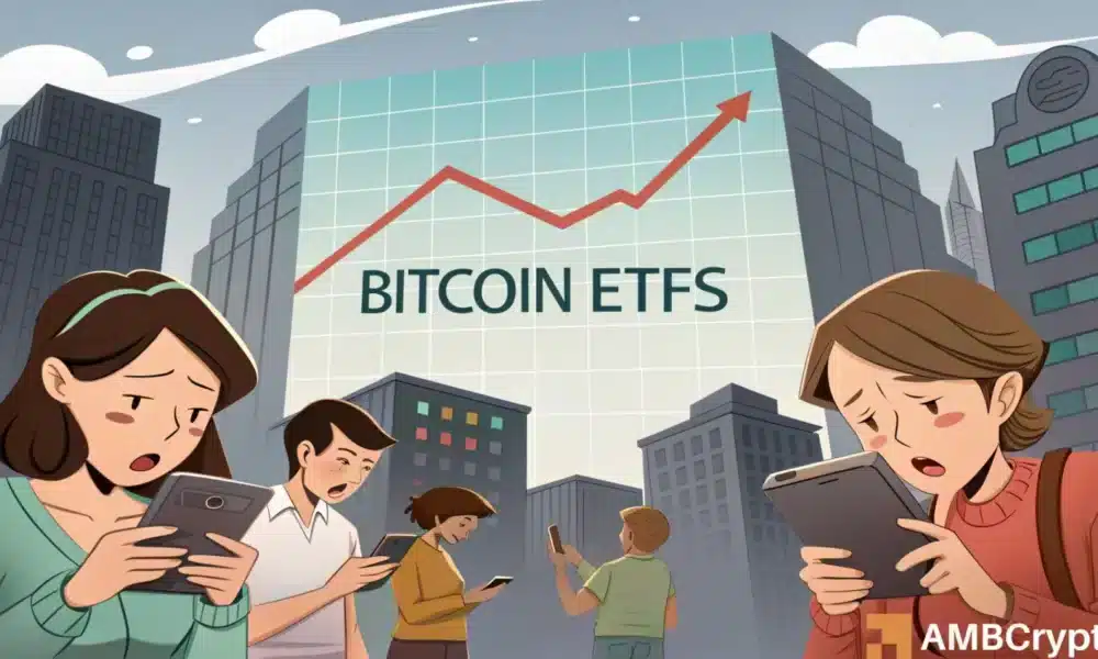 比特币 ETF 首次下降——60亿美元回调原因分析