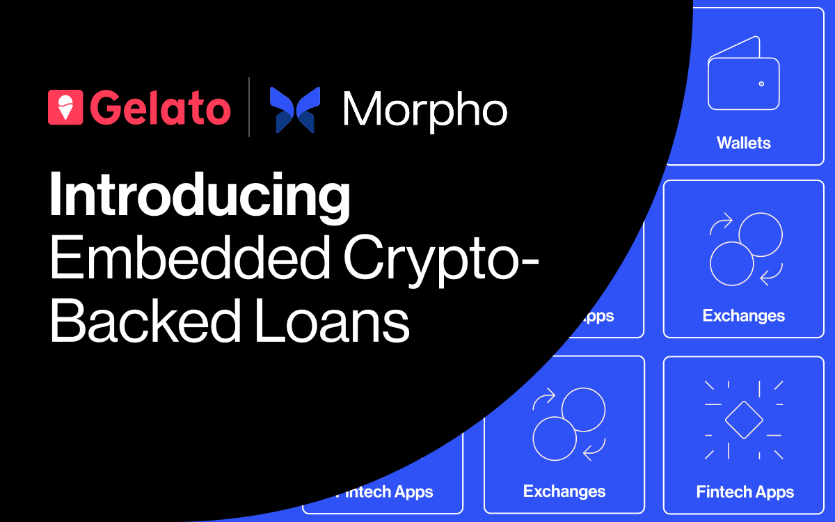 Gelato and Morpho collaborate to provide embedded encryption lending for wallets, brokers, and fintech applications.